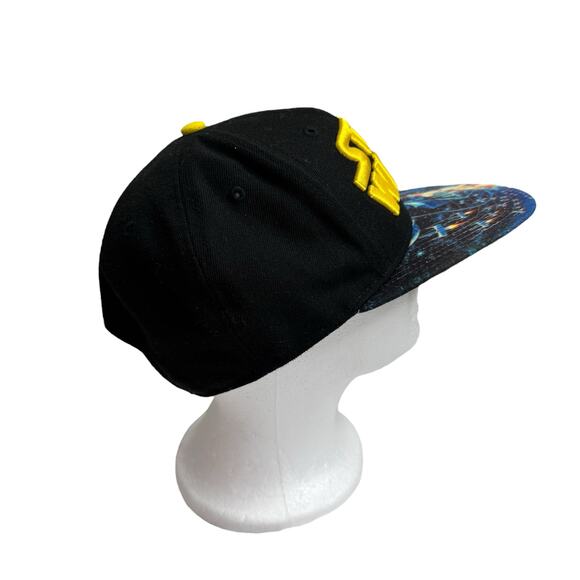 STAR WARS A New Hope Black Hat Cap Snapback Bill Print One Size New Era 9Fifty - Picture 2 of 7